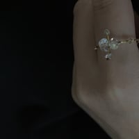 new ／her-kimer diamond cross bracelet or ring
