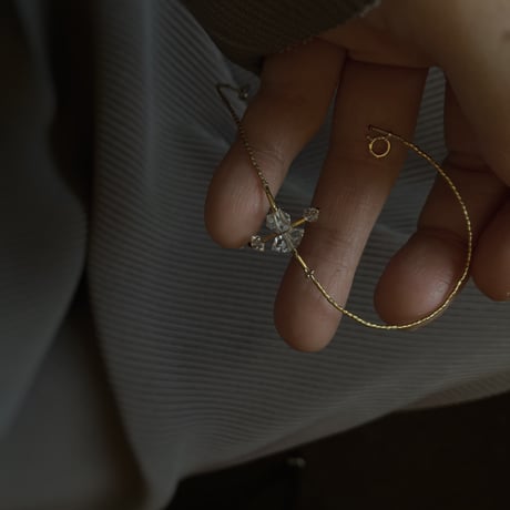 new ／her-kimer diamond cross bracelet or ring