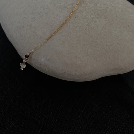 限定- her-kimer diamond silver bracelet -