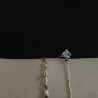 限定- her-kimer diamond silver bracelet -