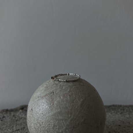 応相談item  ｜silver × k18wg  pinkie ring｜