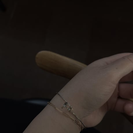 -  tourmaline quartz bracelet  -