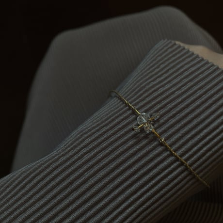 new ／her-kimer diamond cross bracelet or ring
