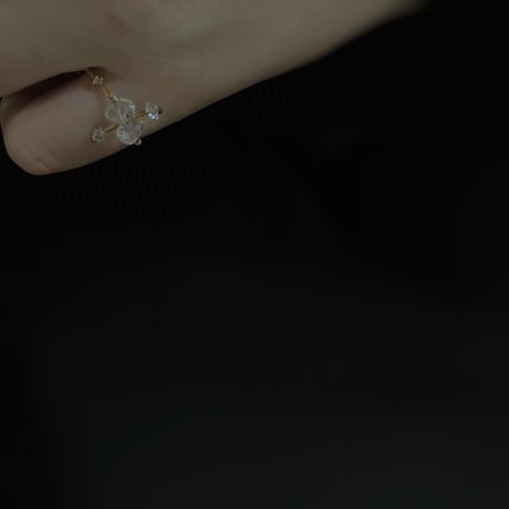 new ／her-kimer diamond cross bracelet or ring