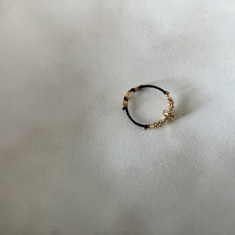 ｜　anulus macramé ring  ｜ ◎ ver
