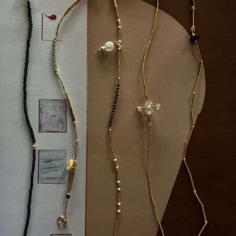 - 翡翠×antique beads - jewelry bracelet  -