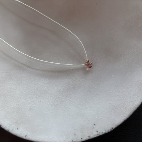 -  バイカラーtourmaline charm  -