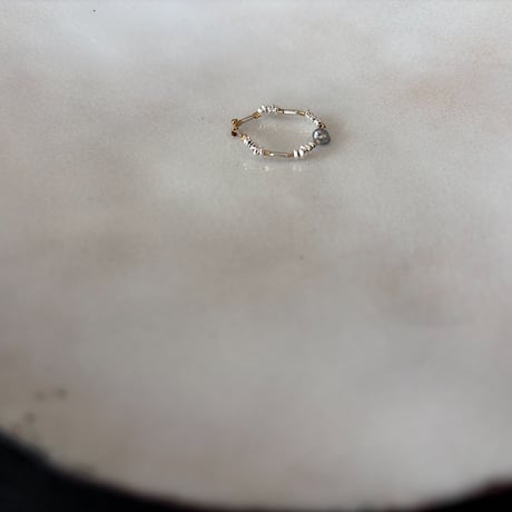 限定item ---   tahichi perl silver  ring