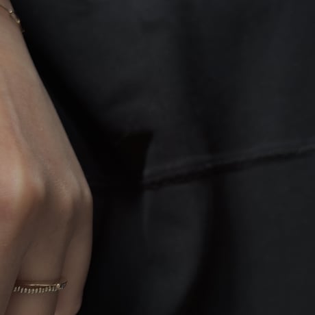 karen silver × K18YG ring  no.2