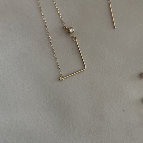 ｜応相談item｜ ｜V chain necklace K10YG  |