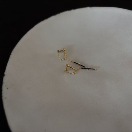 -K18YG parts cross charm-