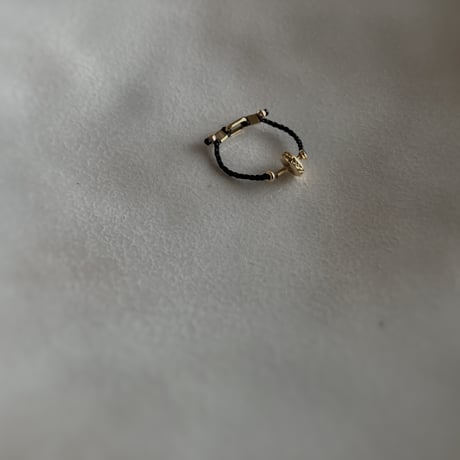 ｜　anulus macramé ring  ｜