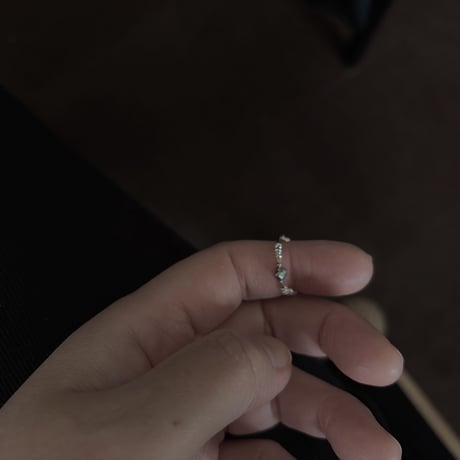 限定item ---   tahichi perl silver  ring
