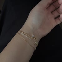 6/19 new - gold or silver - quartz bracelet  -
