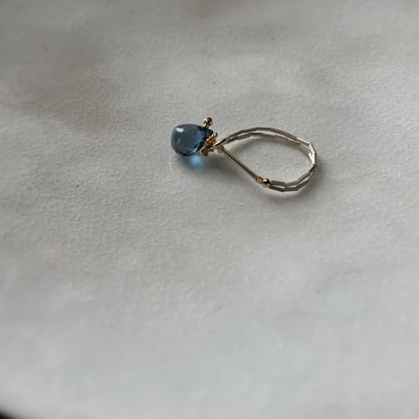 再販 -London Blue topaz ring-