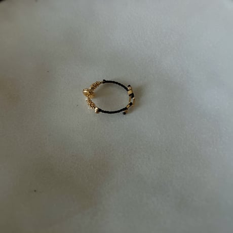 ｜　anulus macramé ring  ｜ ◎ ver