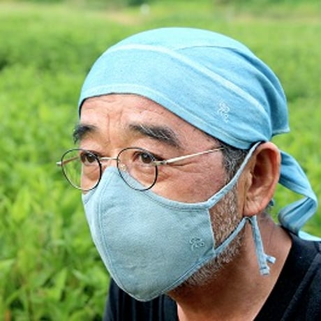 【久留米織】三川藍®　侍マスク®