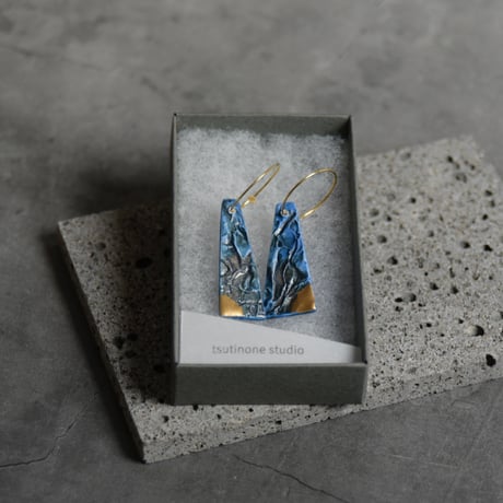 washi　indigo×gold