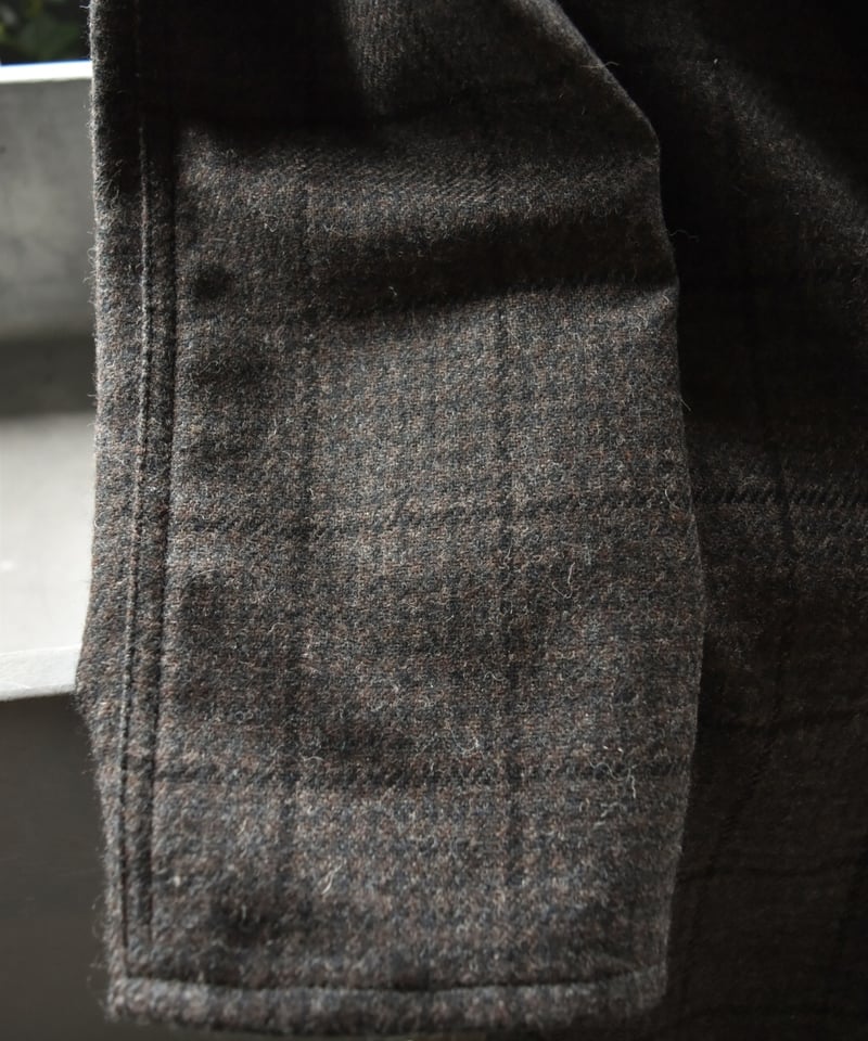 LAST1】Willow Pants P-018 wool check-45do exclu