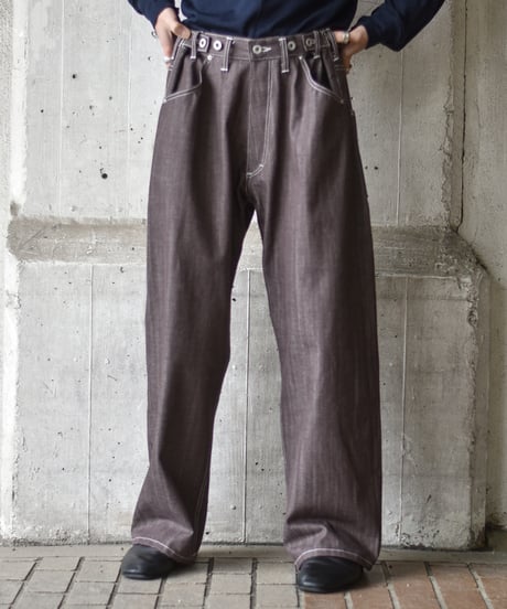 Willow Pants P-040 brown denim
