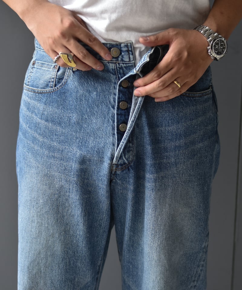 LAST1】ULTERIOR VINTAGE WASHED SELVEDGE DENIM