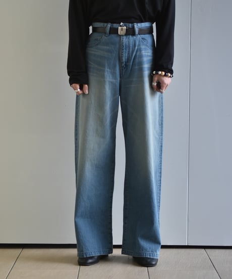saby TYPE 3 BAGGY - 11oz Uneven yarn Denim -