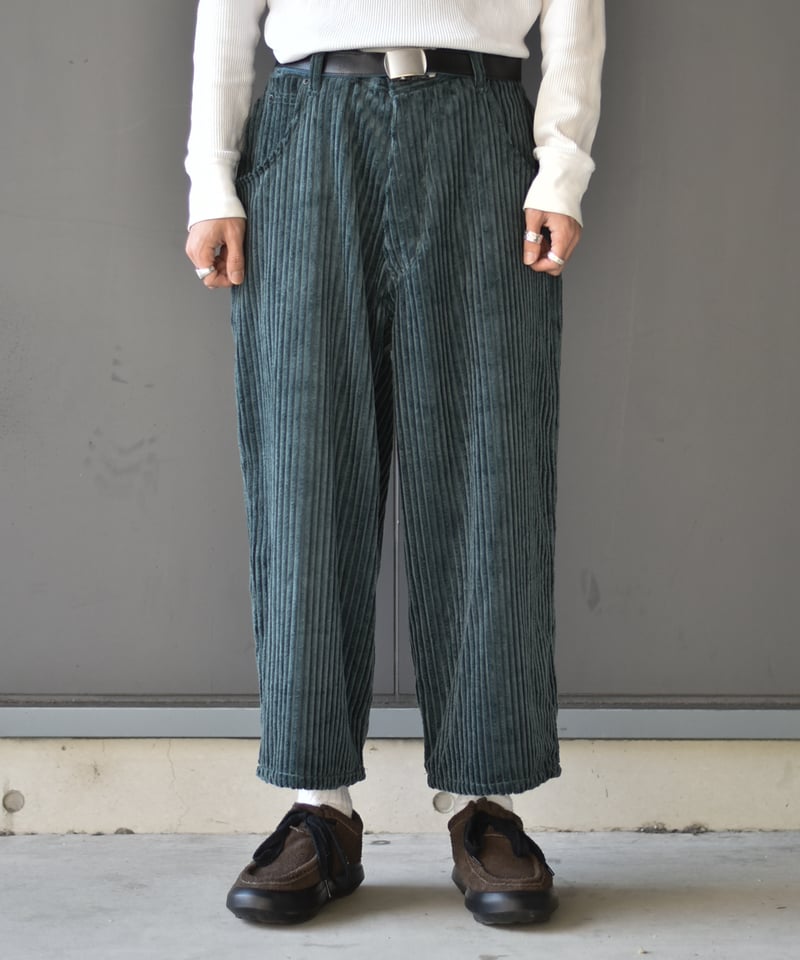 Willow Pants P-029 v-grn | 45do｜refomed・Gorsch・