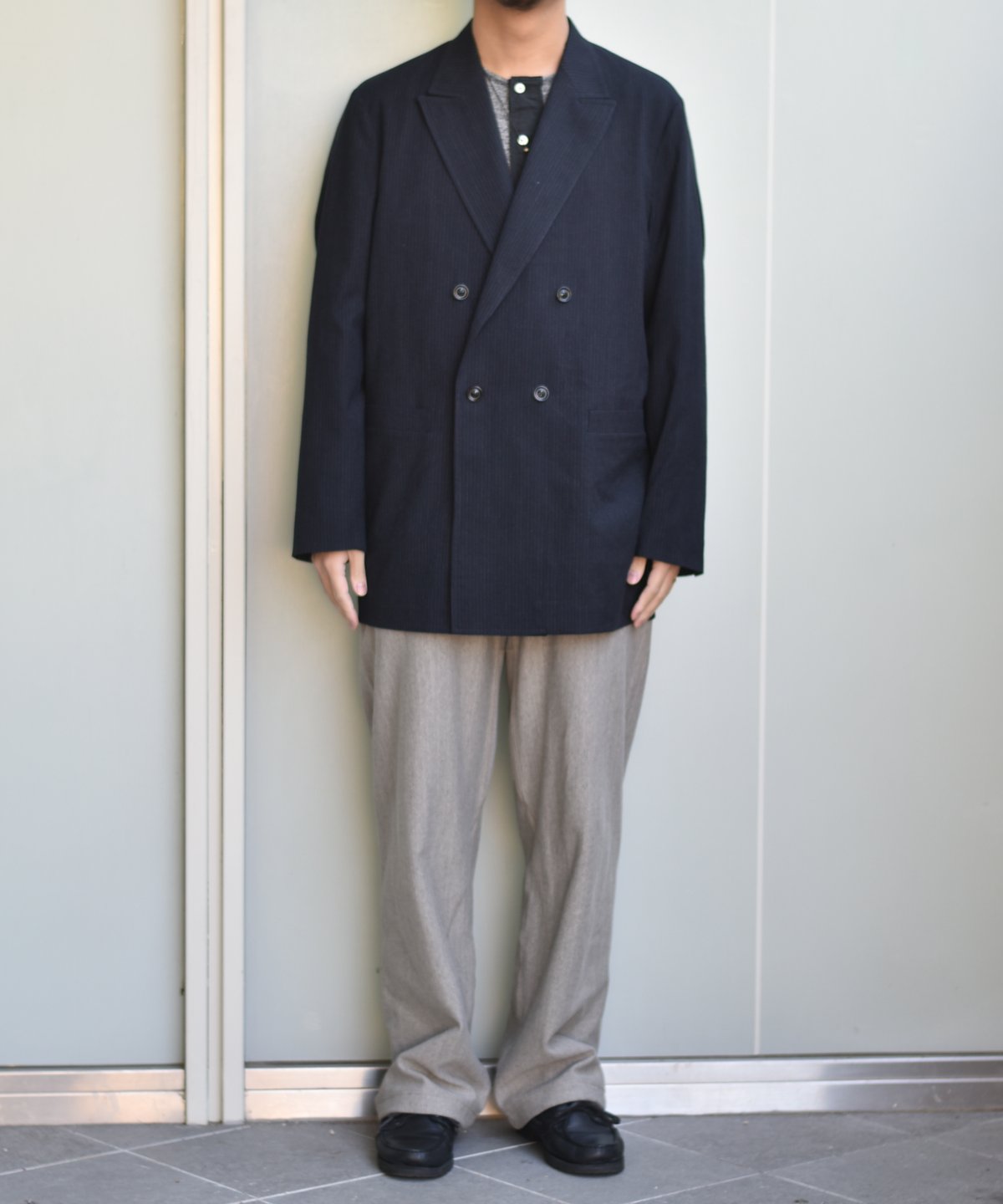 ULTERIOR 25SS SILK WOOL STRIPED セットアップ（ULTERIOR - H-L）