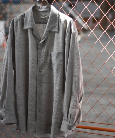 Gorsch the merry coachman  Yak Mixed L/C Wide Silhouette Open Collar Shirt