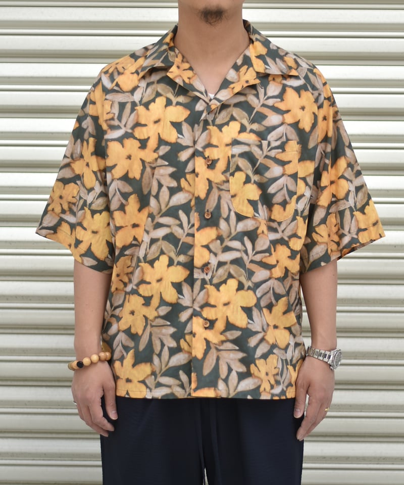 m's braque アロハシャツ m's braque LONG SLEEVE ALOHA SHIRTS | MusterWer