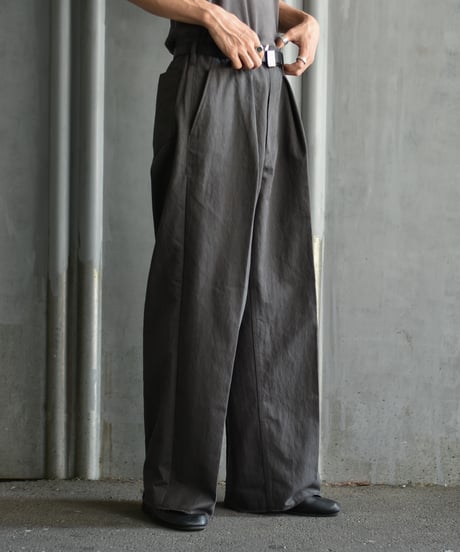 【LAST1】saby TUCK-BAGGY TYPE 2 - High-density twill FAB -