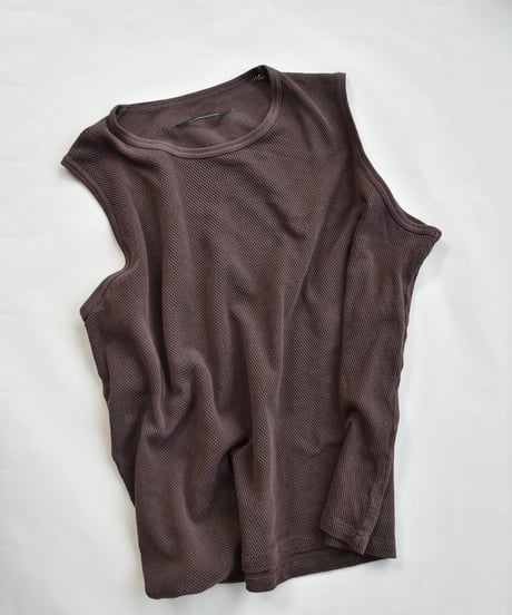 【LAST1】ANDER MESH SLEEVELESS