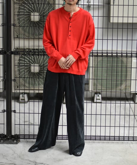 "Exclusive"ANDER HENLY NECK KNIT
