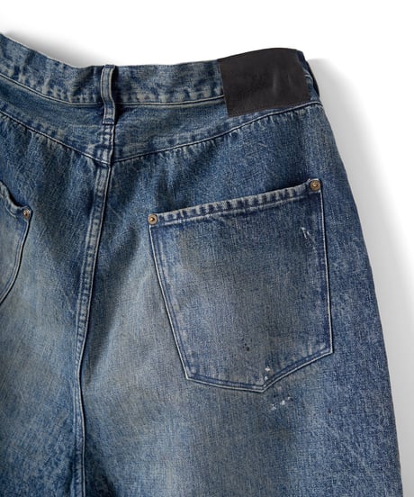 refomed FRESH MAN DENIM WIDE PANTS "PAINT"