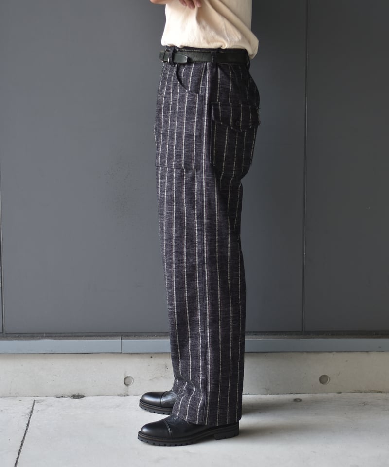 Willow Pants P-001 black stripe | 45do｜ULTERIO