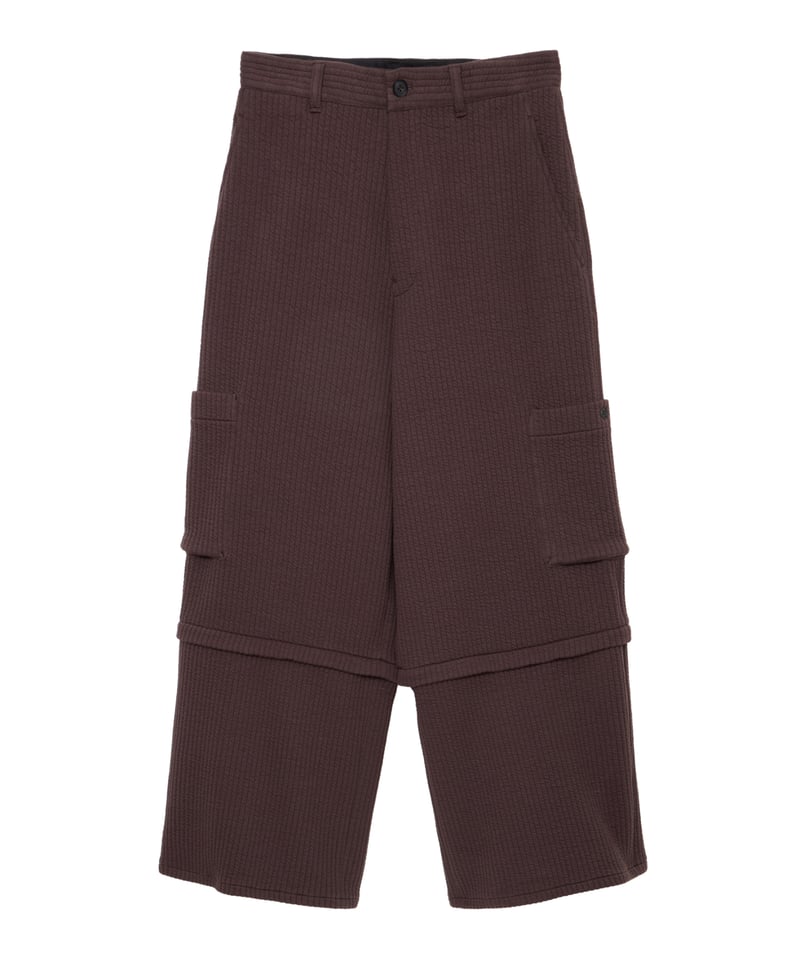 LAST1】 MATSUFUJI Stripe Jacquard Detachable T