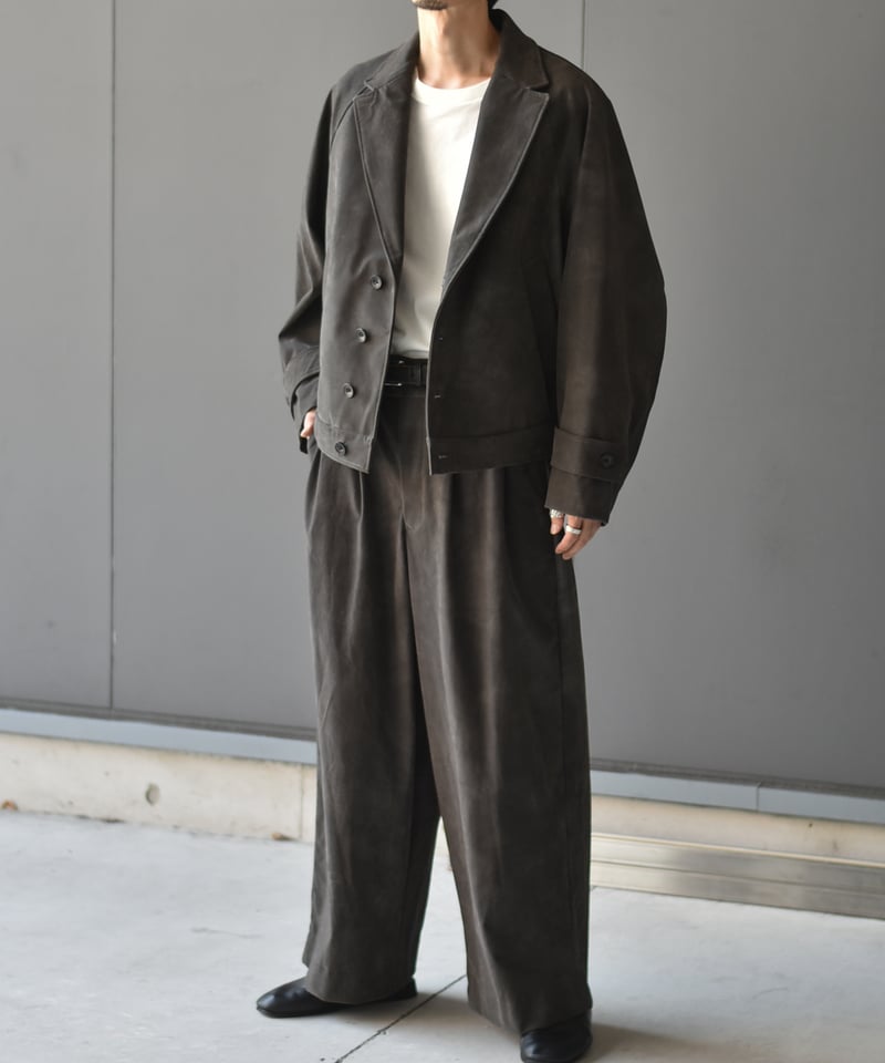 NEZU YOHINTEN シェパードジャケット NEZU YOHIN TEN シンセティックレザージャケット | 45do｜ULTERIOR・