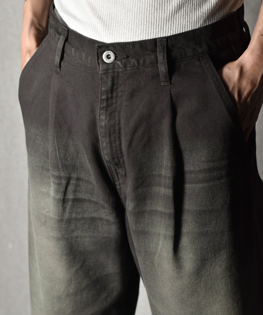 superNova. Drill twill wide jeans - Sunburn - 4