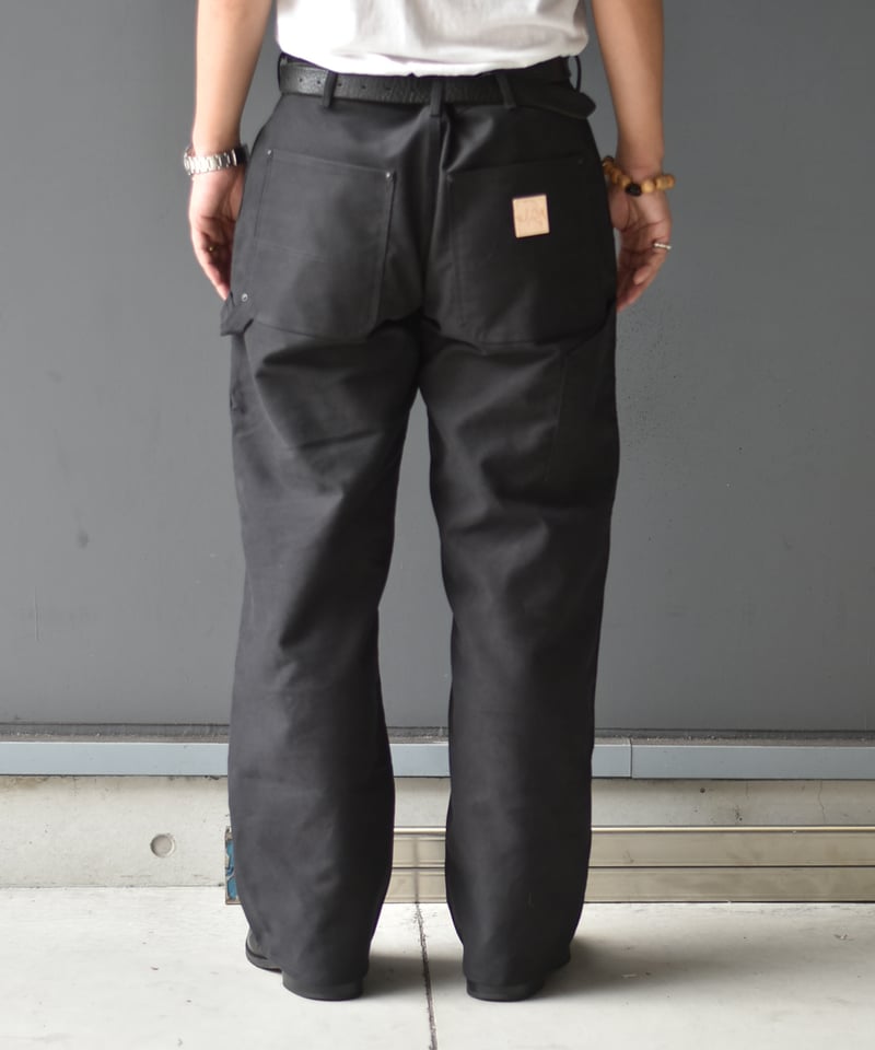 Willow Pants P-034 BLK-moleskin | 45do｜refomed・