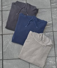 OCTANT HOODIE SWEAT-W-pigment dye