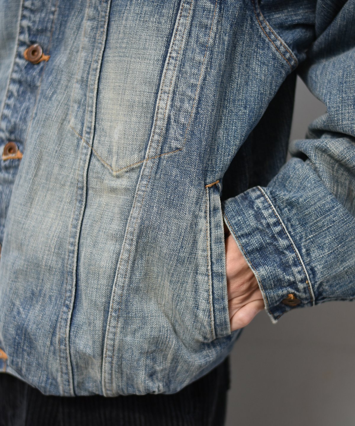 refomed OLD MAN DENIM JACKET