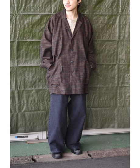 O project  COVERALL /MELANGE DENIM