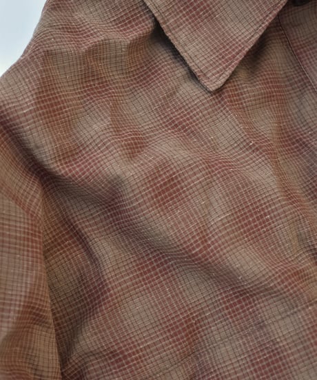 yose  COTTON SILK P/O SHIRT
