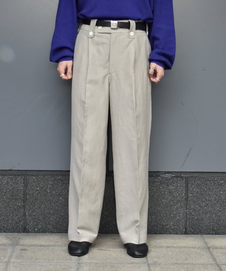 【LAST1】NEZU YOHIN TEN  ウールリネントロピカルパンツ