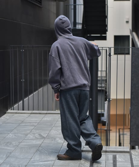 OCTANT HOODIE SWEAT-W-pigment dye