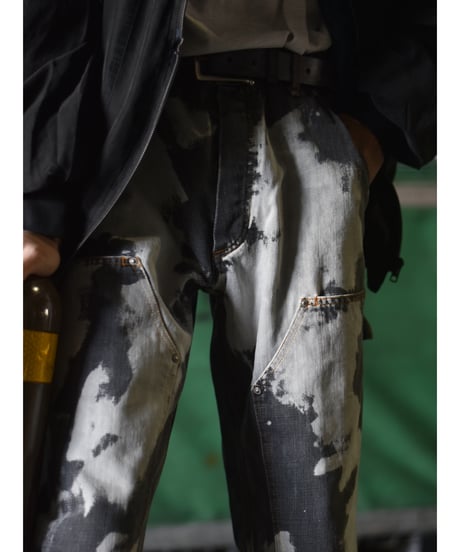 Willow Pants P-034 BLK bleach