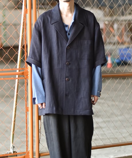 Gorsch the merry coachman Wide Short Sleeve Peaked Jacket
