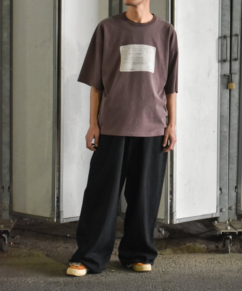 refomed RAILWAY TICKET TEE | 45do｜refomed・Gorsc
