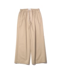 【LAST1】superNova. Wide easy pants - Lyocell chino