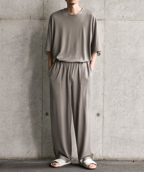 Gorsch the merry coachman Merino Wool Knit Easy Trousers